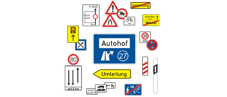 Verkehrszeichen - Verkehrstechnische Einrichtungen